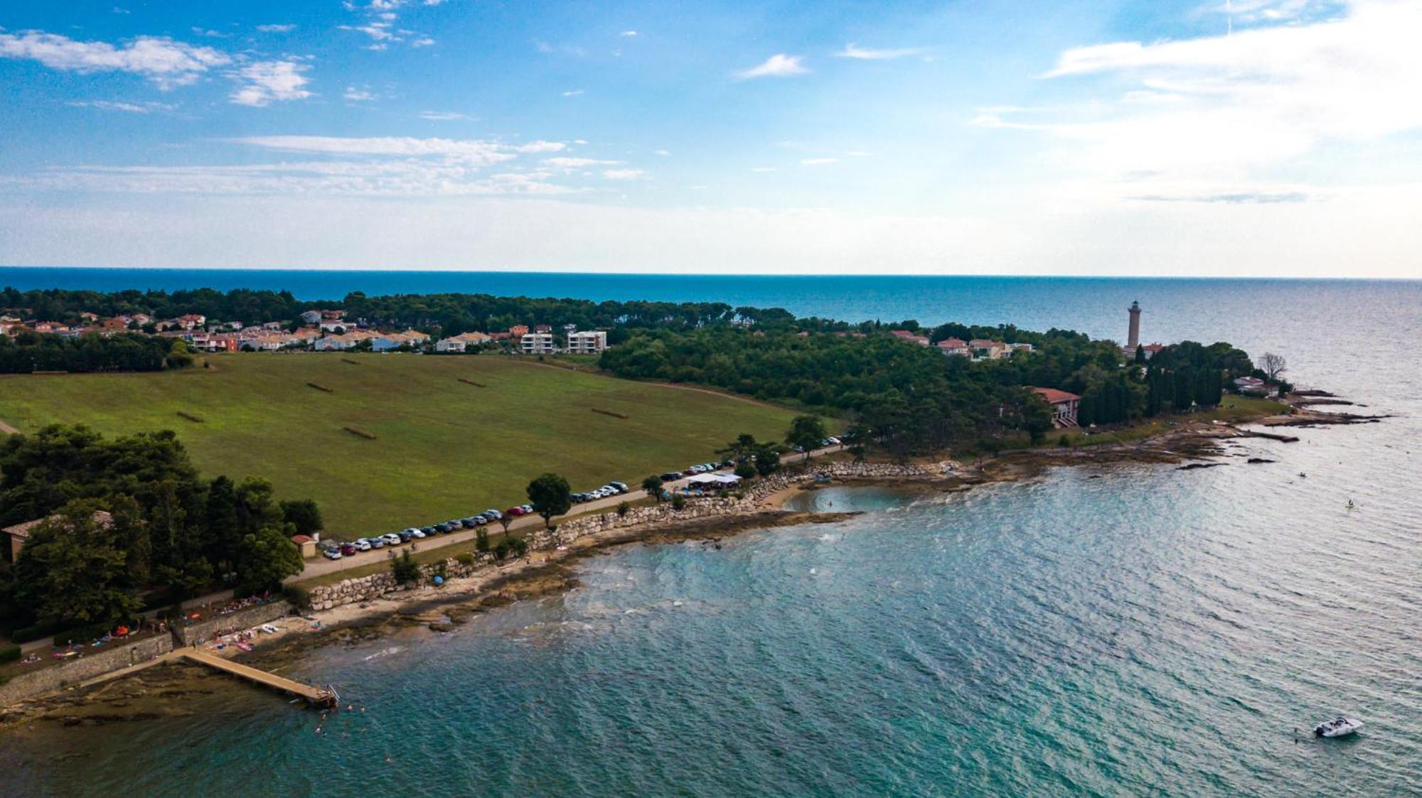 Baden Resort Basanija, Umag-With Sea View, Parking And 300M From The Beach ภายนอก รูปภาพ